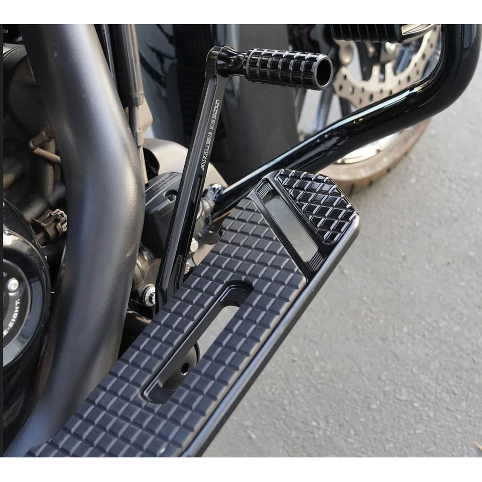 Arlen Ness Speedliner Floorboards for Harley Black 410020 Get