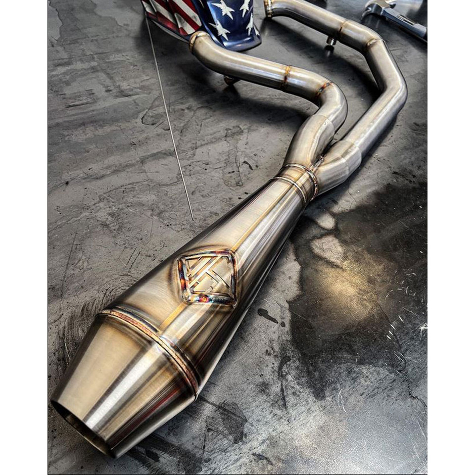 HarleyDavidson Dyna Exhaust Pipes Shop for Harley Dyna Exhaust Get Lowered Cycles