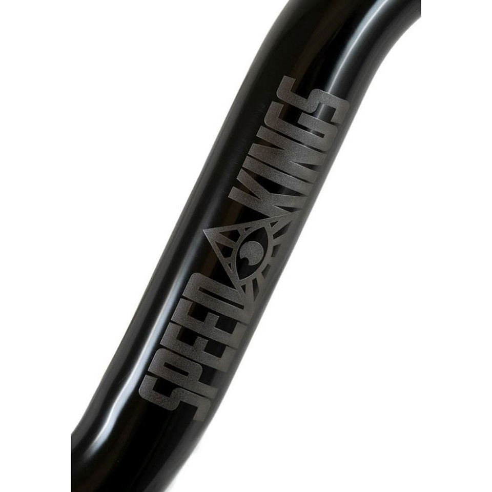 SpeedKings High Bend 1" Handlebars Black Get Lowered Cycles