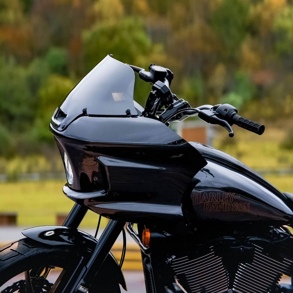 Kraus Workman Kickback Risers for Harley - Get Lowered Cycles