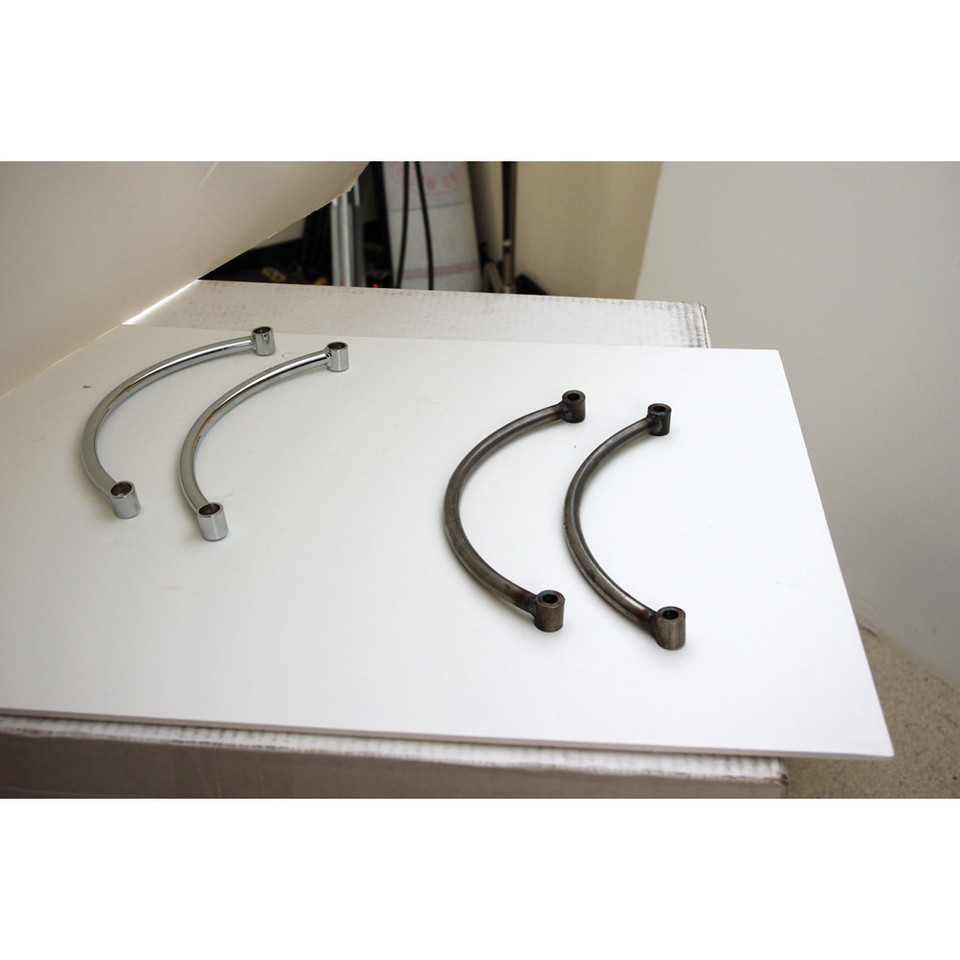 Custom Chrome 'Rigid-Style' Lucky Sucker Rear Fender for Harley Softail ...
