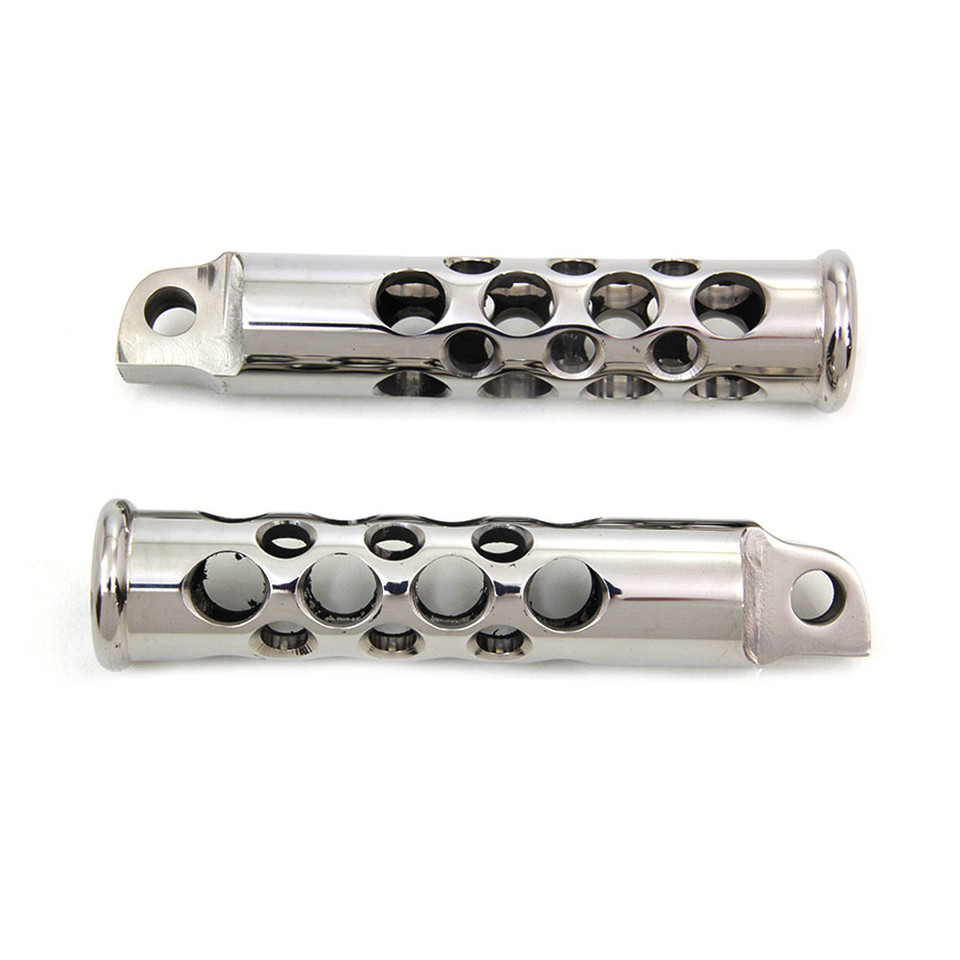 VTwin Swiss Cheese Foot Pegs for Harley Get Lowered Cycles
