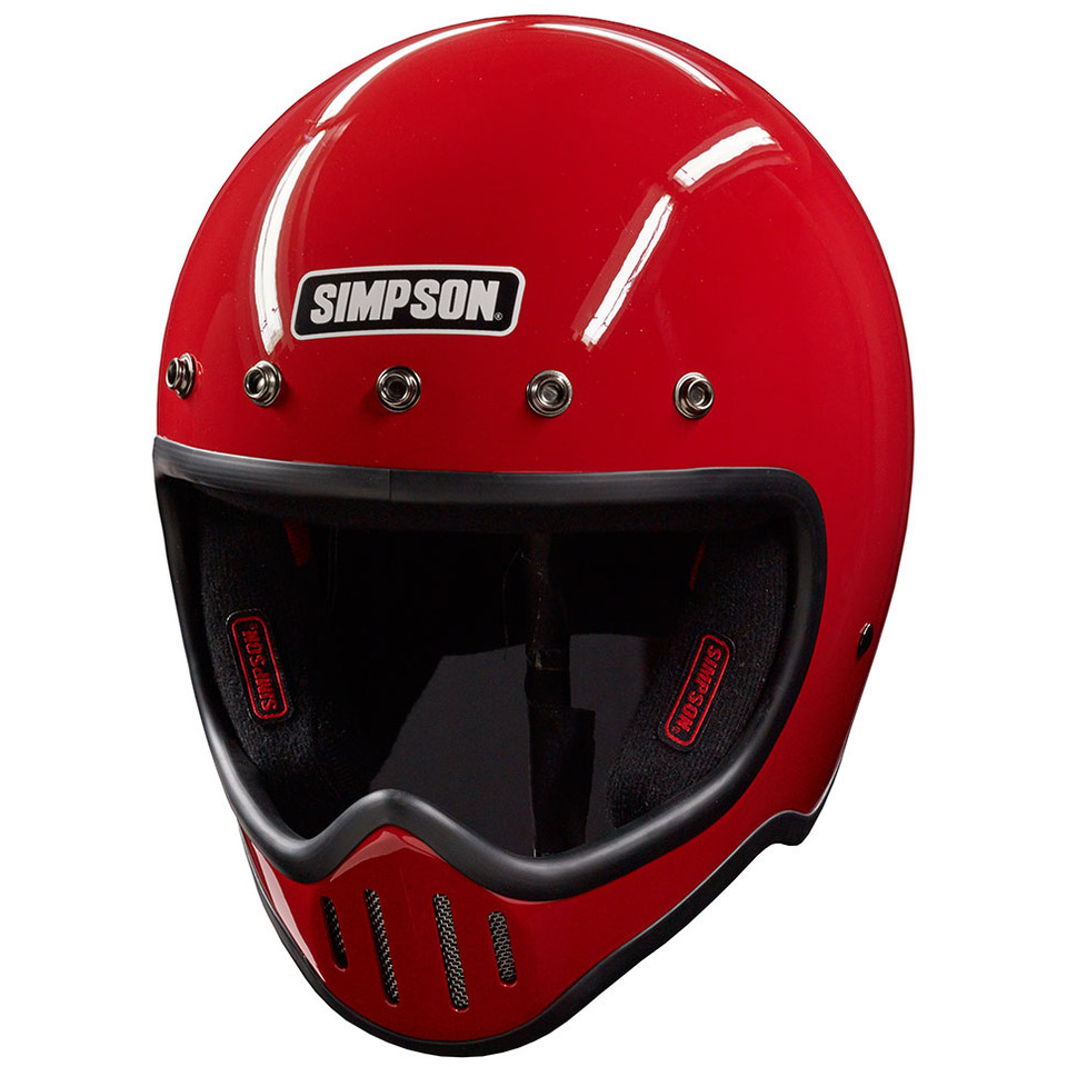 Simpson M50 Motorcycle Helmet Matte Black Get Lowered Cycles
