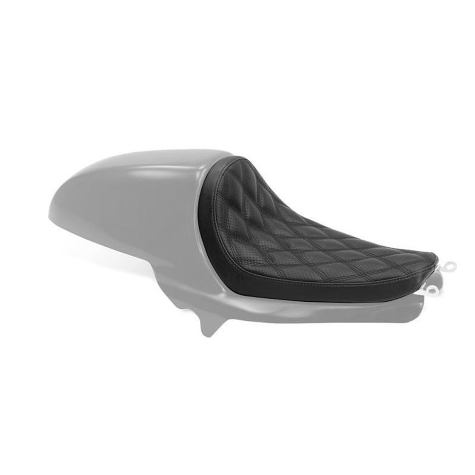 Saddlemen Eliminator Tail Section – Harley Custom Flat Track Tracker Style, Black