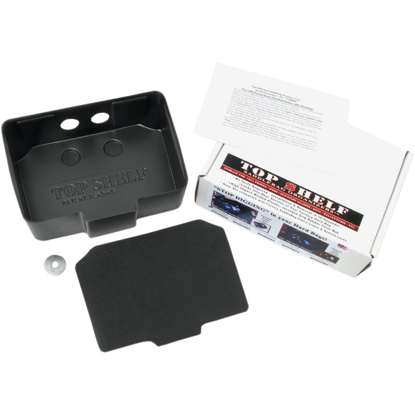 Hardbagger Top Shelf Saddlebag Organizer for 20042013 Harley Touring