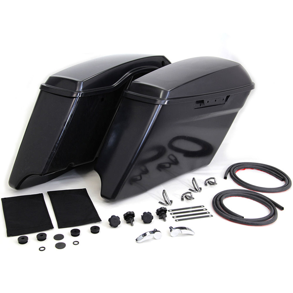 VTwin Mfg. Stretched CVO Style Saddlebag Kit for 20142018 Harley Touring 493507 Get