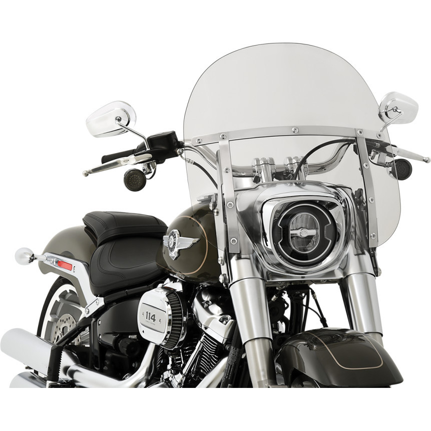 Memphis Shades Memphis Fats Windshield for 2018 Harley Fat Boy Get