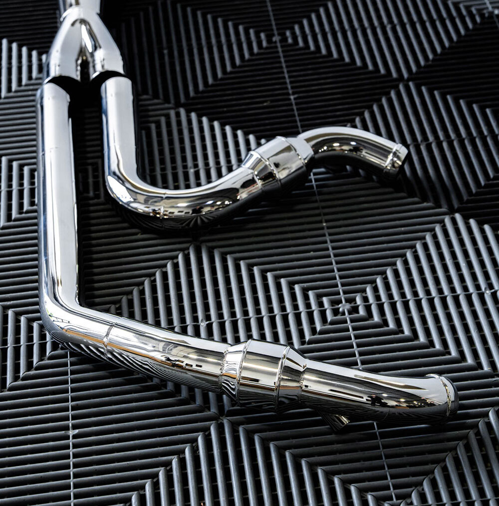 SP Concepts Pro Flo Headers Installed on M8 El Diablo