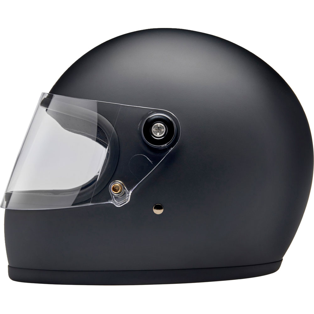 Biltwell Gringo S ECE Flat Black Helmet Get Lowered Cycles