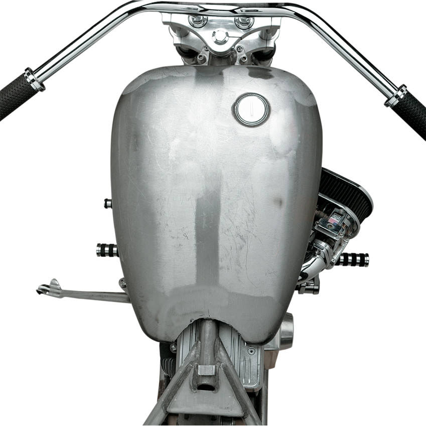 Drag Specialties One-Piece Smooth-Top Style Extended Gas Tank for