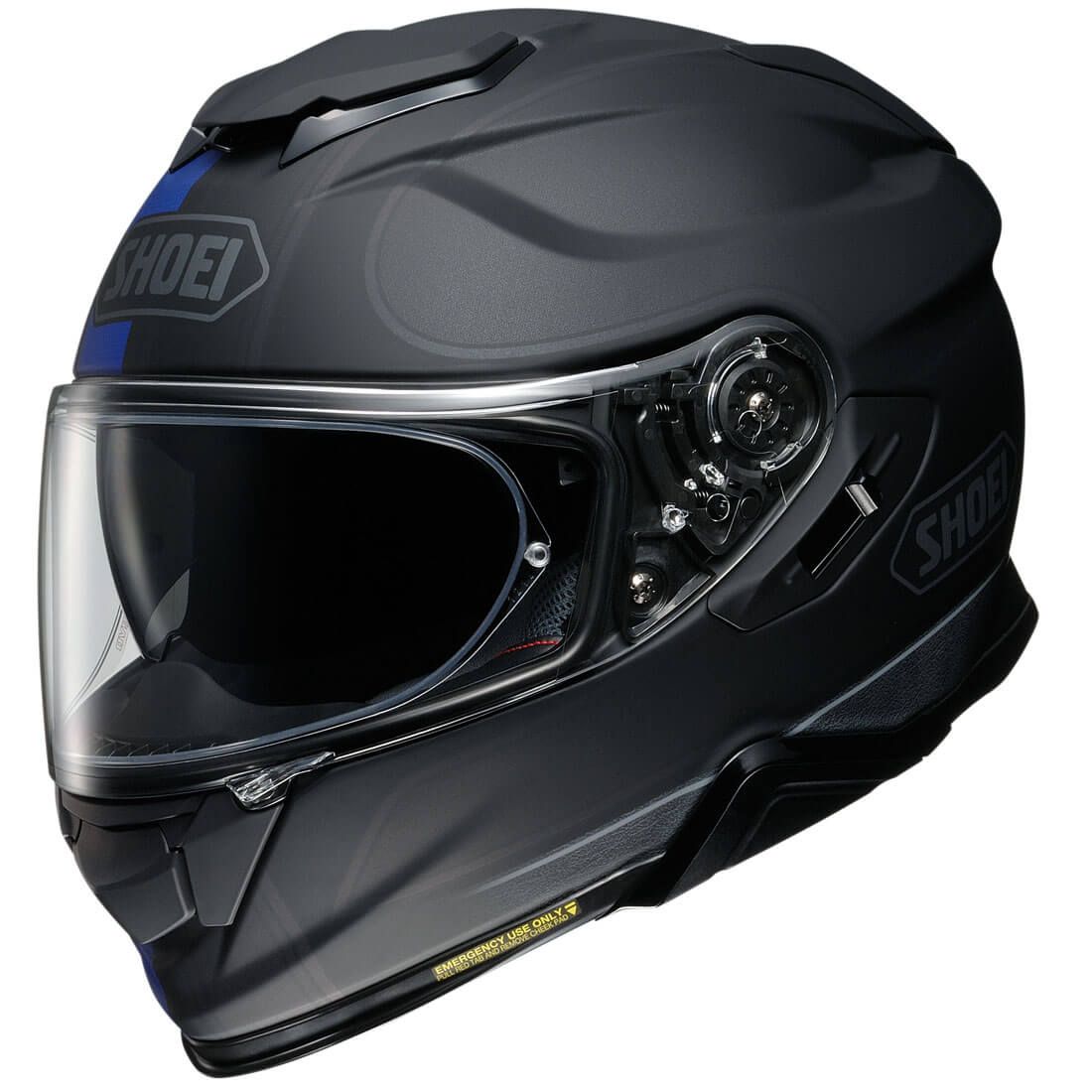Shoei GT-Air 2 Motorcycle Helmet - Redux Black/Blue - Get Lowered