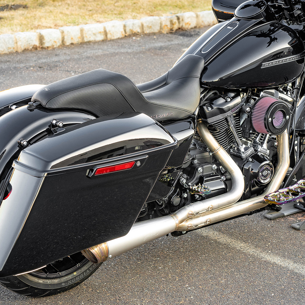 Saddlemen Kraus Moto Pro Series Seat for 2008-2023 Harley