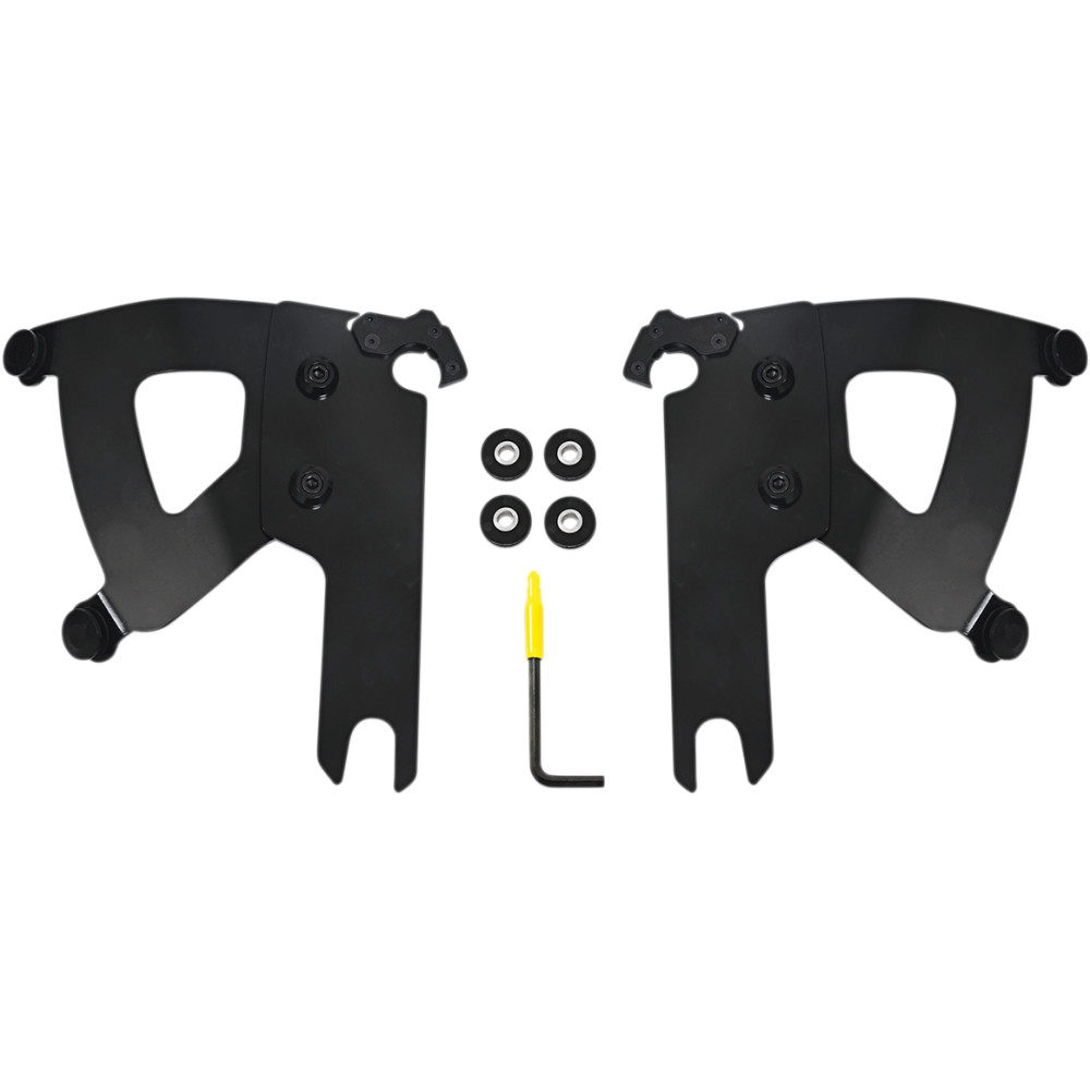 部品取り　Memphis Shades MEK1995 トリガーロック Memphis Shades Trigger-Lock Mount Kit for 2005-2019 Harley Road