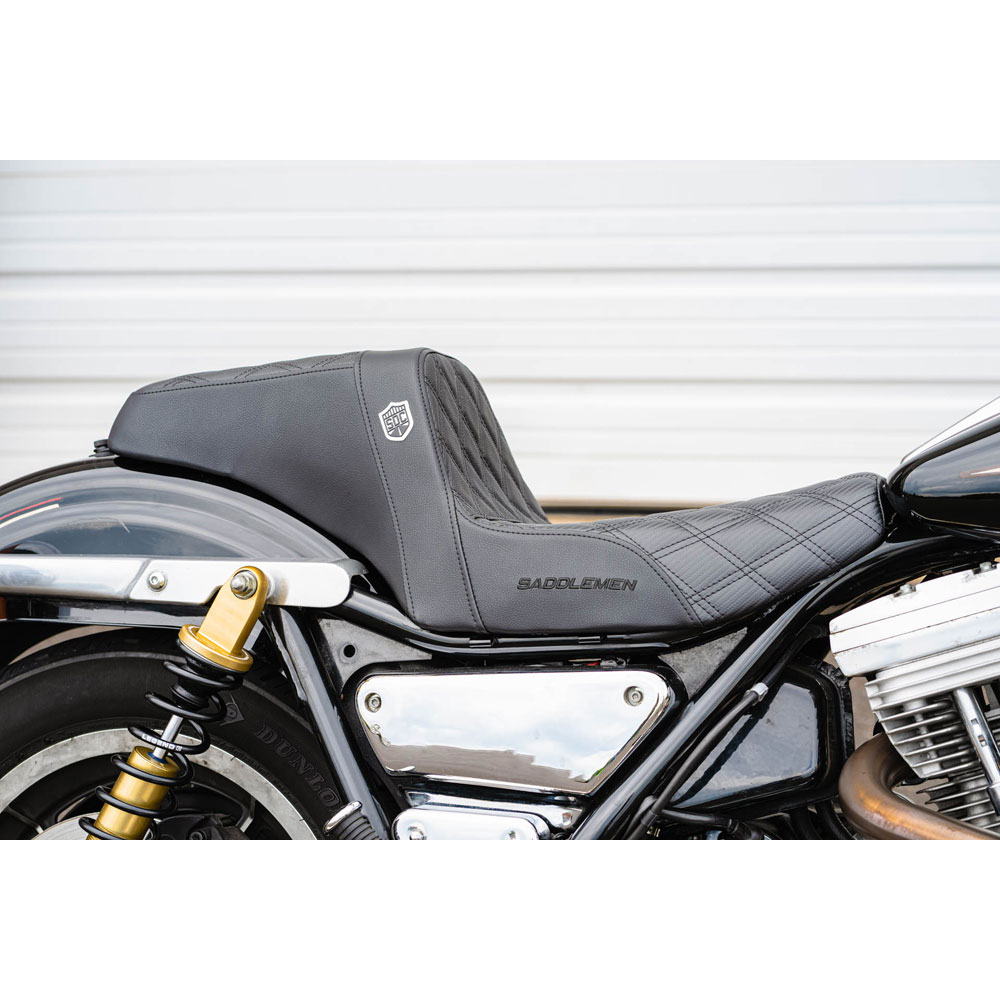 San Diego Customs Pro Series Performance Gripper Seat for Harley