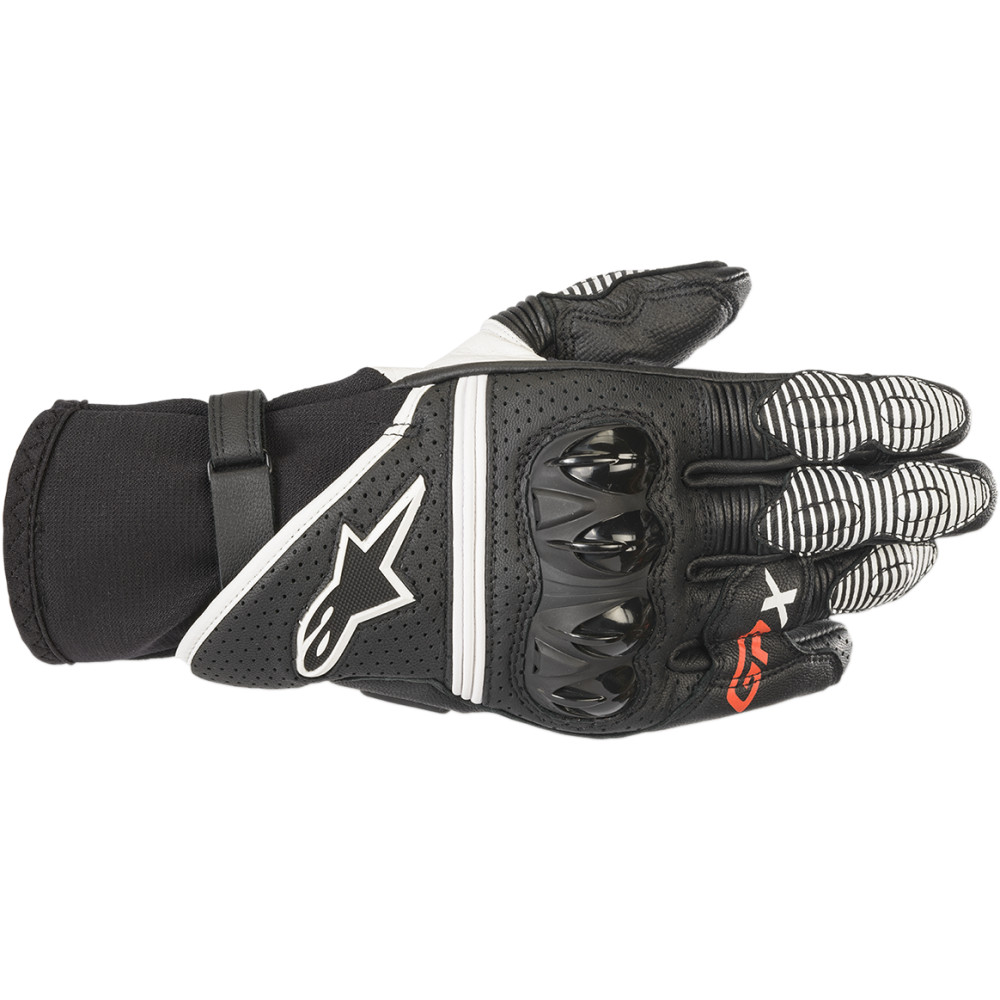 Alpinestars GP-X V2 Leather Gloves - Black/White - Get Lowered Cycles