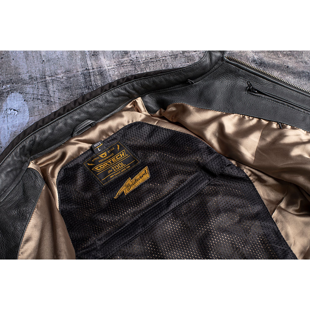 Cortech Idol Leather Jacket Get Lowered Cycles