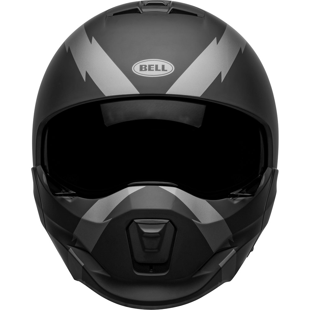 Bell Broozer Arc Matte Black/Gray Helmet - Get Lowered Cycles Bell Broozer Arc Matte Black/Gray Helmet - Get Lowered Cycles