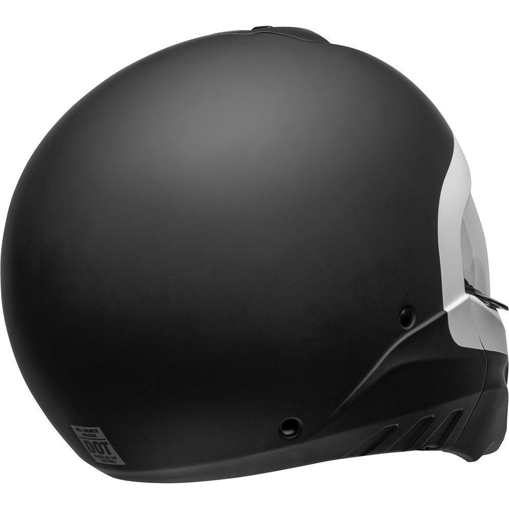 Bell Broozer Cranium Matte Black/White Helmet - Get Lowered