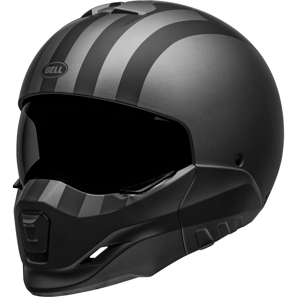 Bell Broozer Free Ride Matte Gray/Black Helmet - Get Lowered