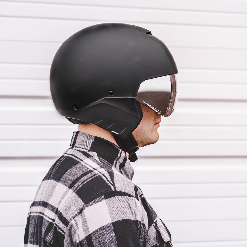 Bell Broozer Matte Black Helmet - Get Lowered Cycles