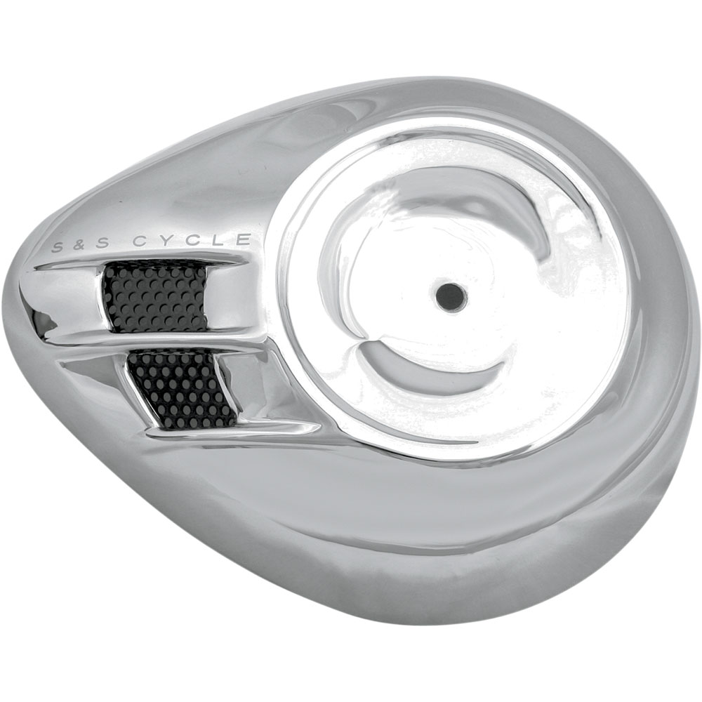S&S Stealth Air Cleaner Cover - Chrome - Air Stream - 170-0118