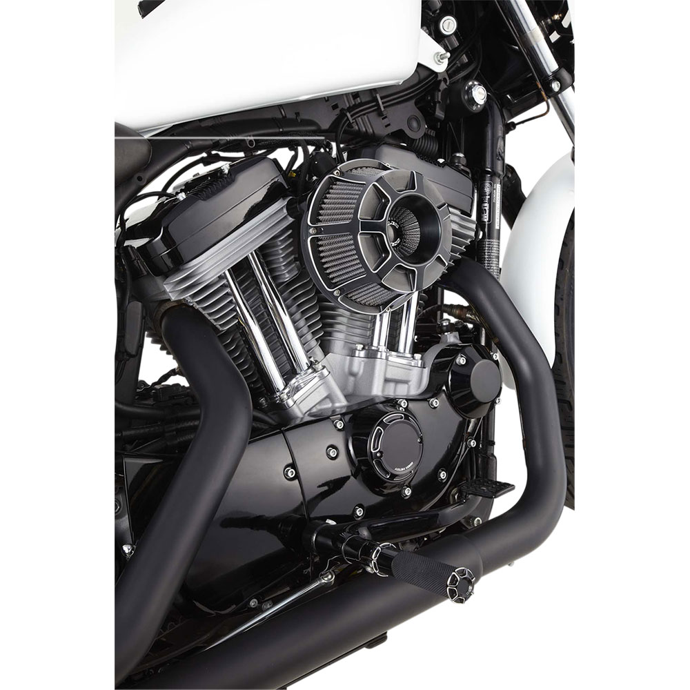 be___ar Arlen Ness Beveled Inverted Air Cleaner for 1991-2022 Harley