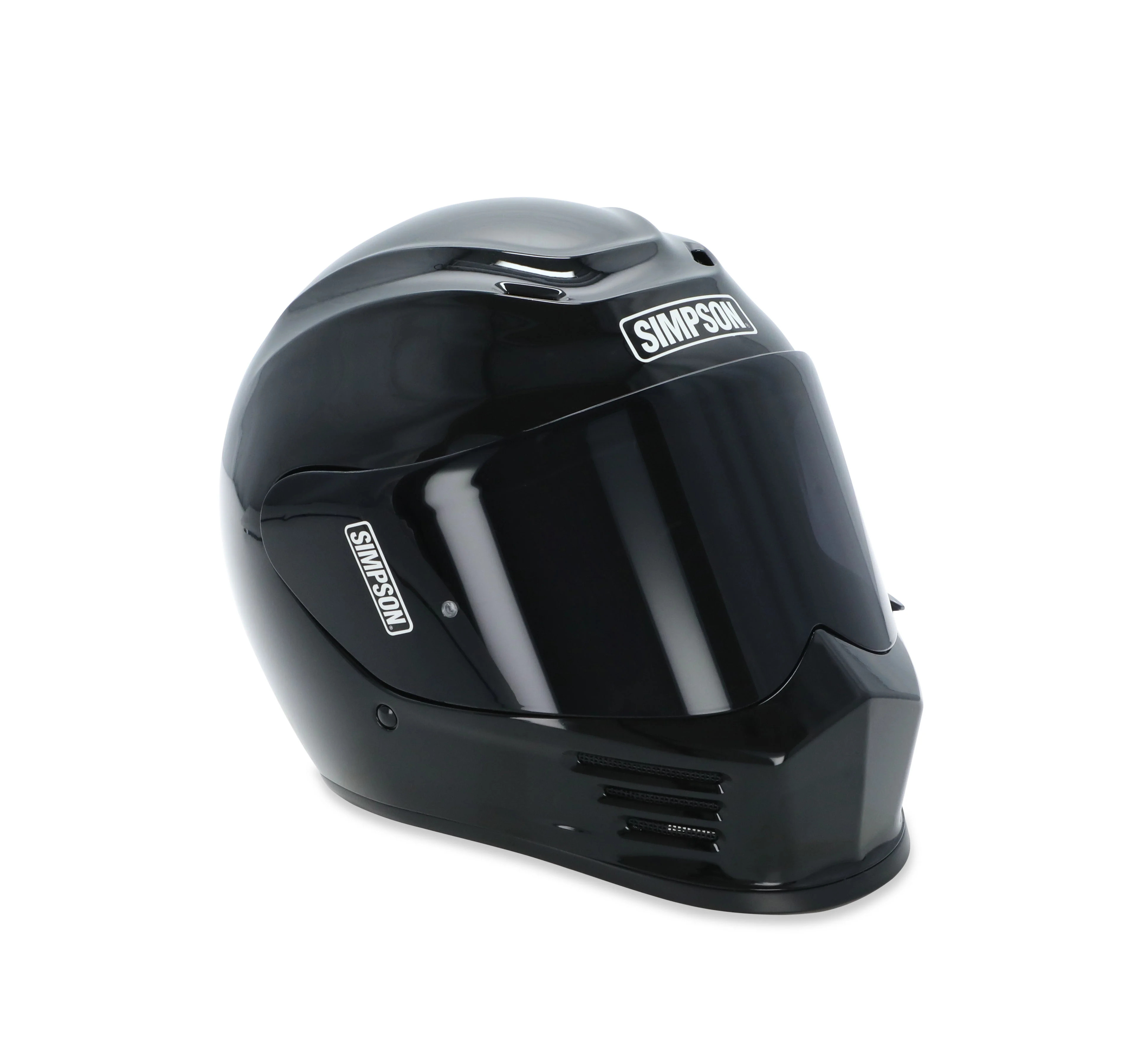 Simpson Speed Bandit Helmet Gloss Black Full-Face Get Lowered - Main Image