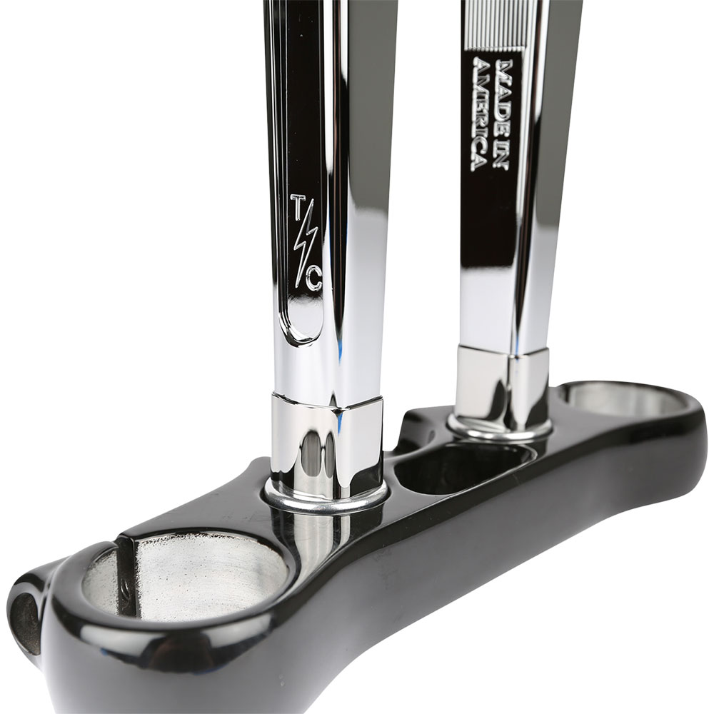 THRASHIN スペーサー スラッシンサプライ Thrashin Supply Handlebar Riser Spacer Set - Chrome - TSC-9801-3