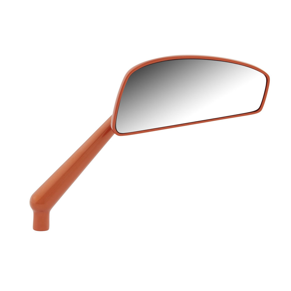 Arlen Ness Tearchop Forged Mirrors for Harley - Orange - 510-015