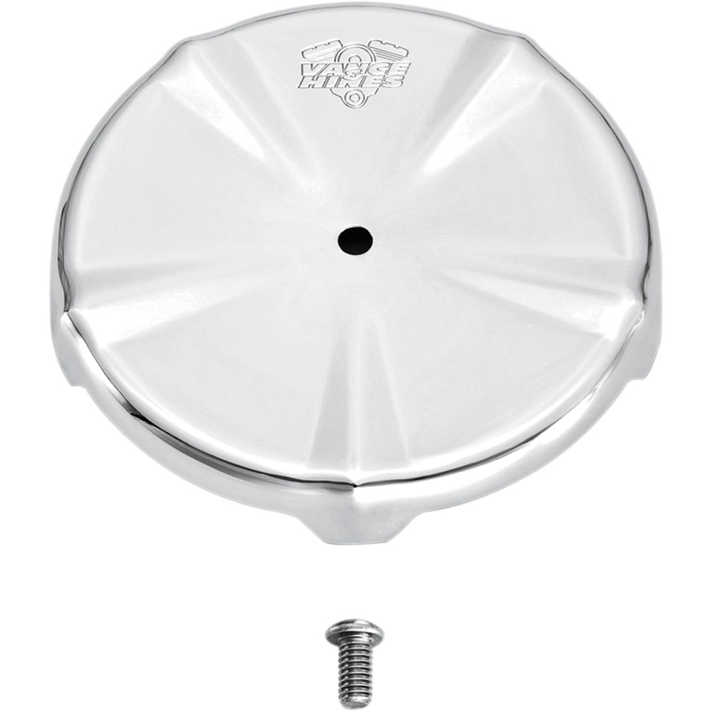 Vance & Hines Chrome Air Cleaner Cover For VO2 Naked & Round Air