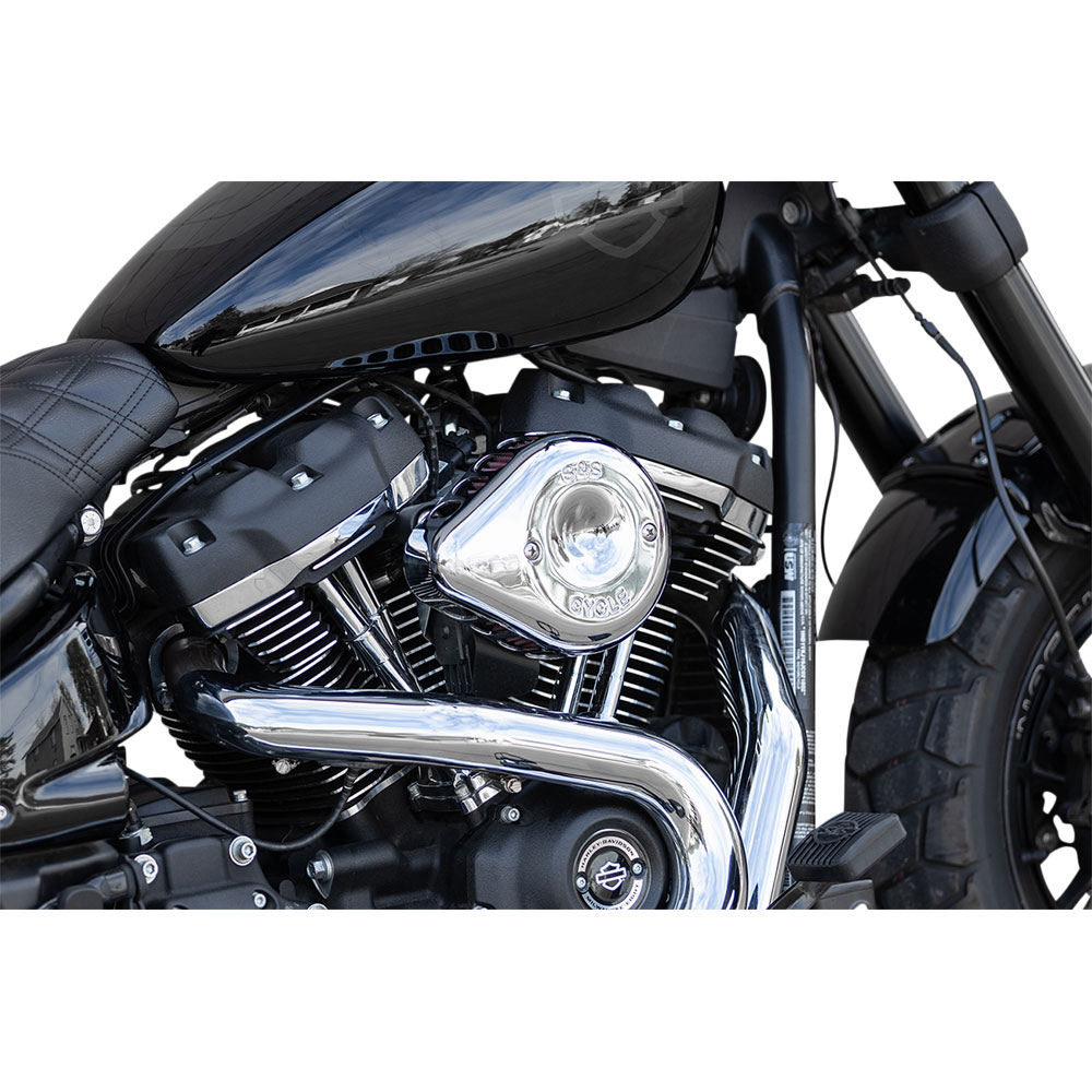 S&S Stealth Air Cleaner Mini Teardrop Kit for 2017-2024 Harley M8