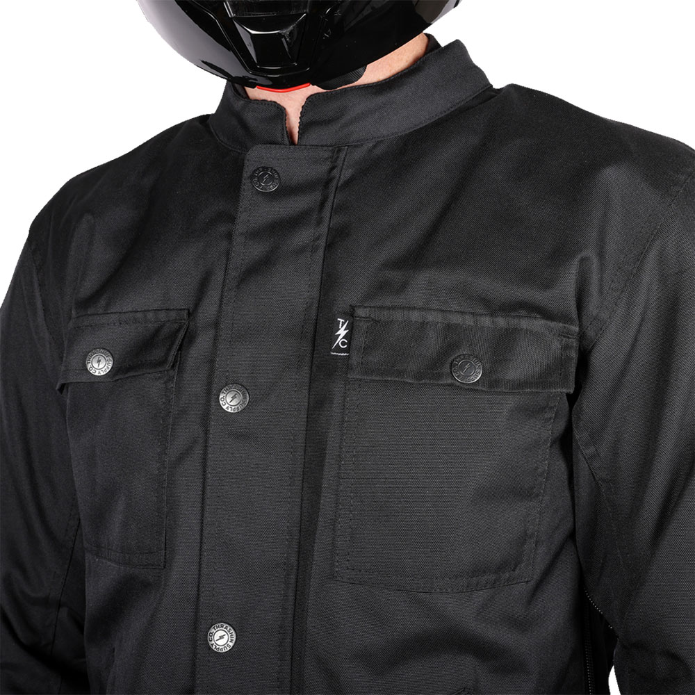 Thrashin Supply Atlas V2 Riding Jacket Black TMJ-09-10 Get