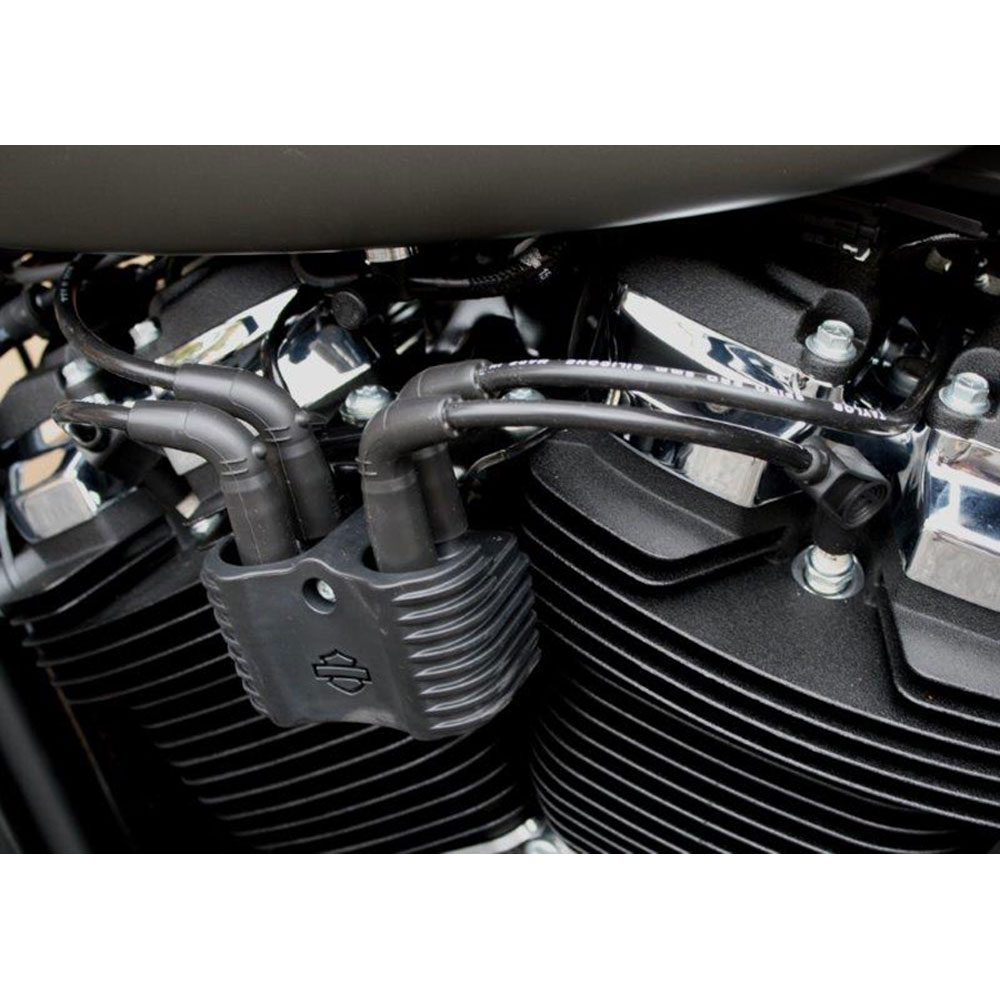 Black Spark Plug Leads Twisted 12mm Black Spark Plug Wires For