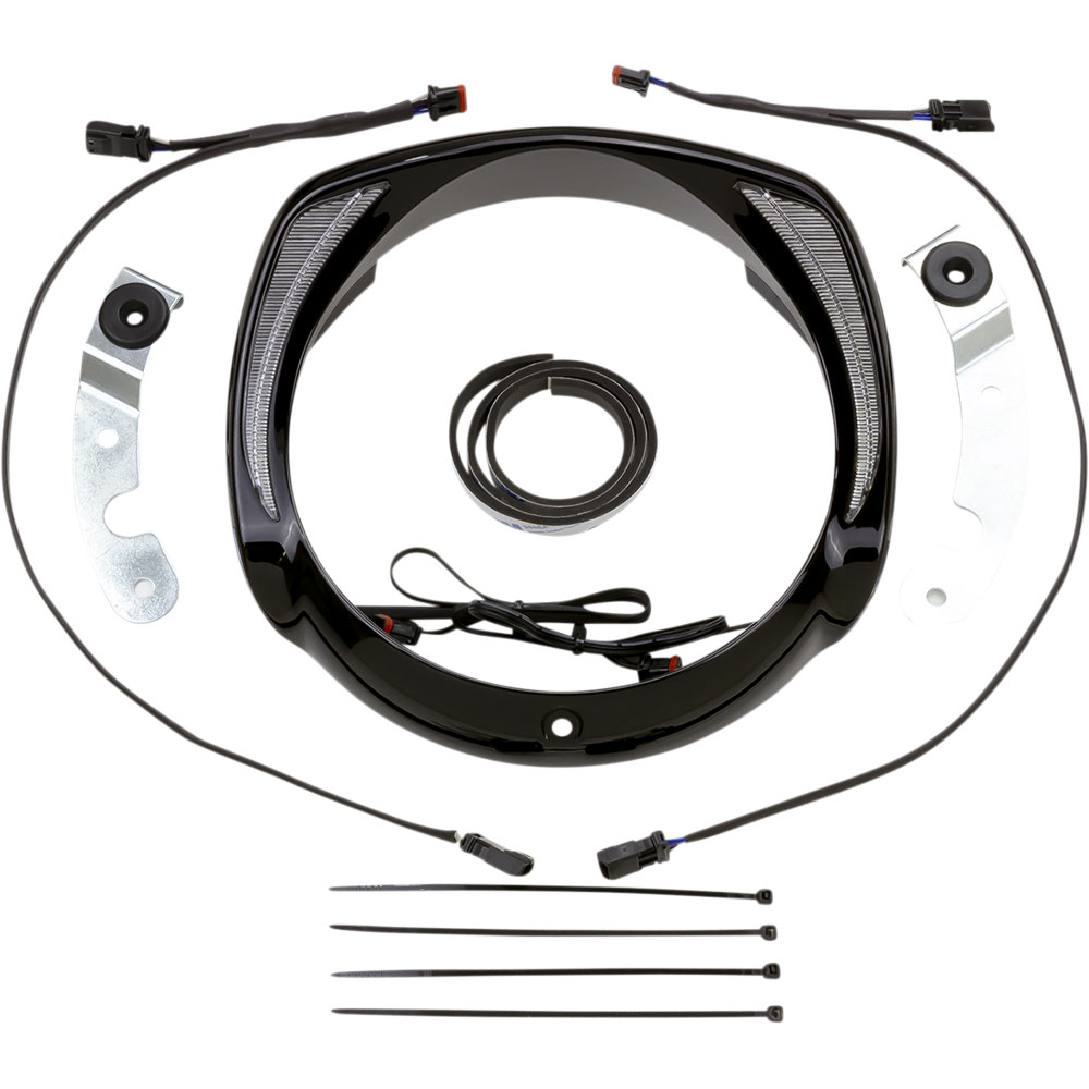 Ciro Fang Headlight Bezel for 2014-2021 Harley Touring FLHT/FLHX