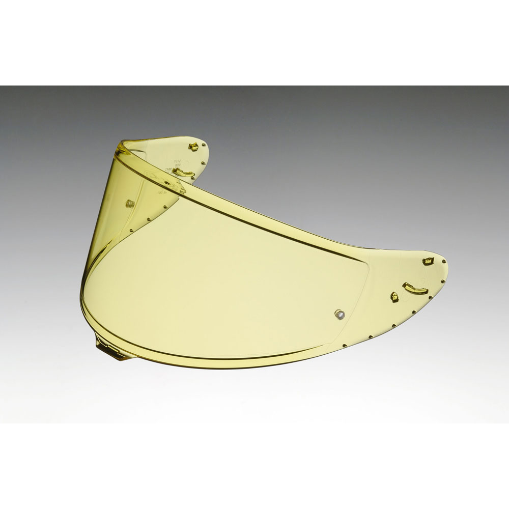セキュリティ・セーフティ shoei cwr-f2 Shoei CWR-F2 Pinlock-Ready Yellow Face Shield - Get Lowered Cycles