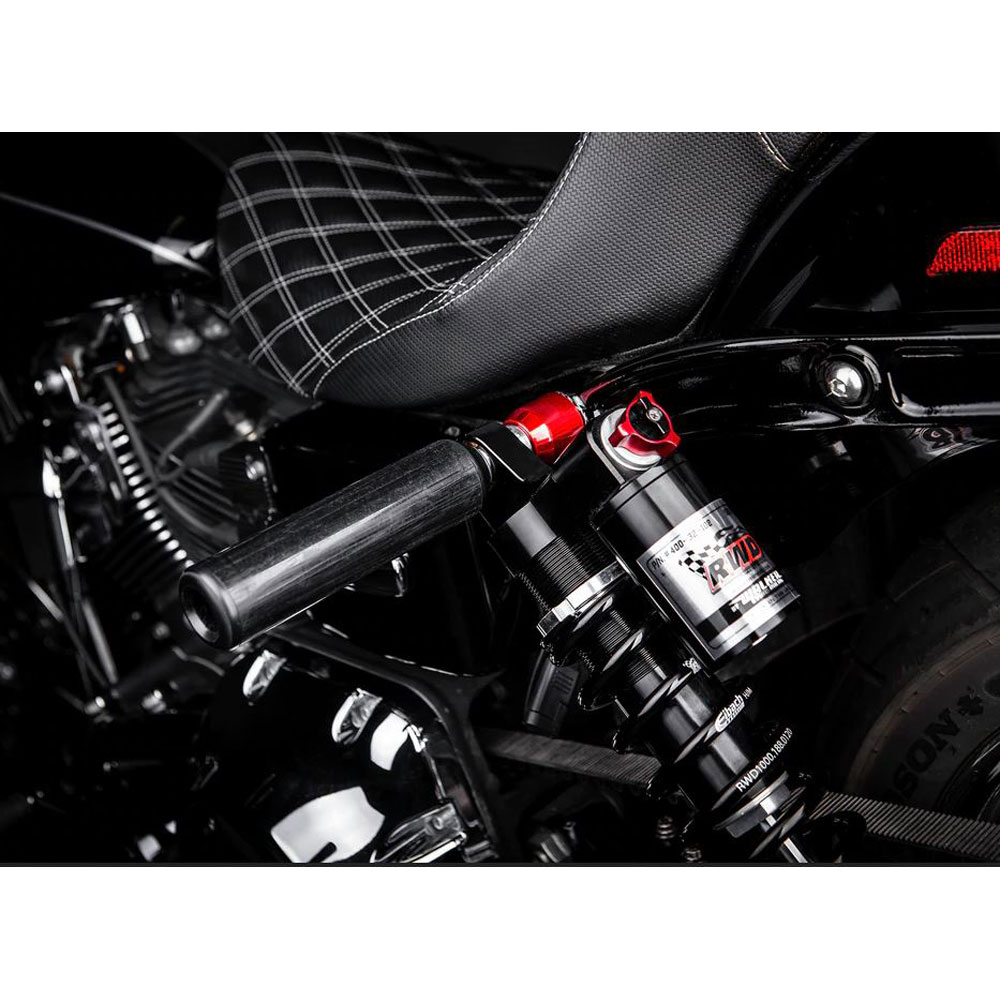 ダイワDynamicST-50 Santoro Fabworx Way Kool Shock Mount Sliders for 2009-2017 Harley