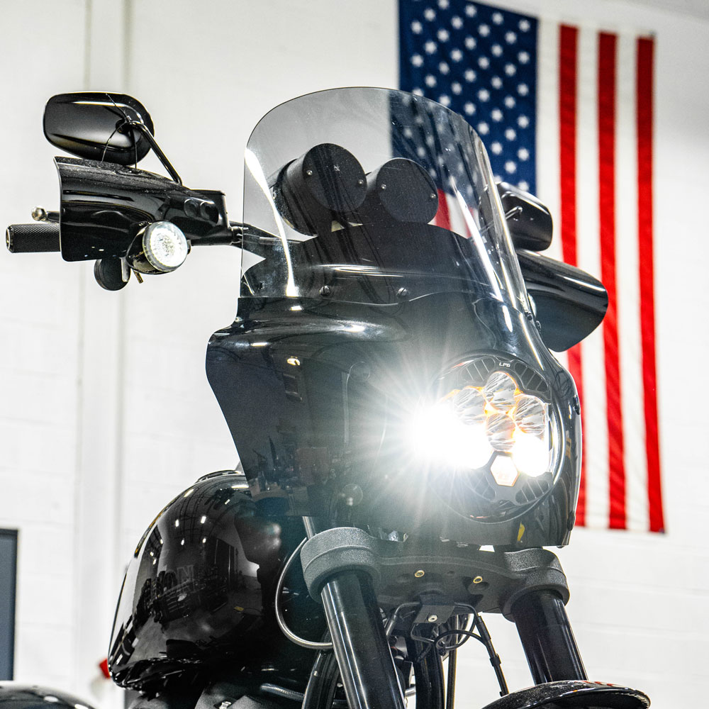 Complete Baja LP6 Pro Light Kit for Harley Softail, Dyna