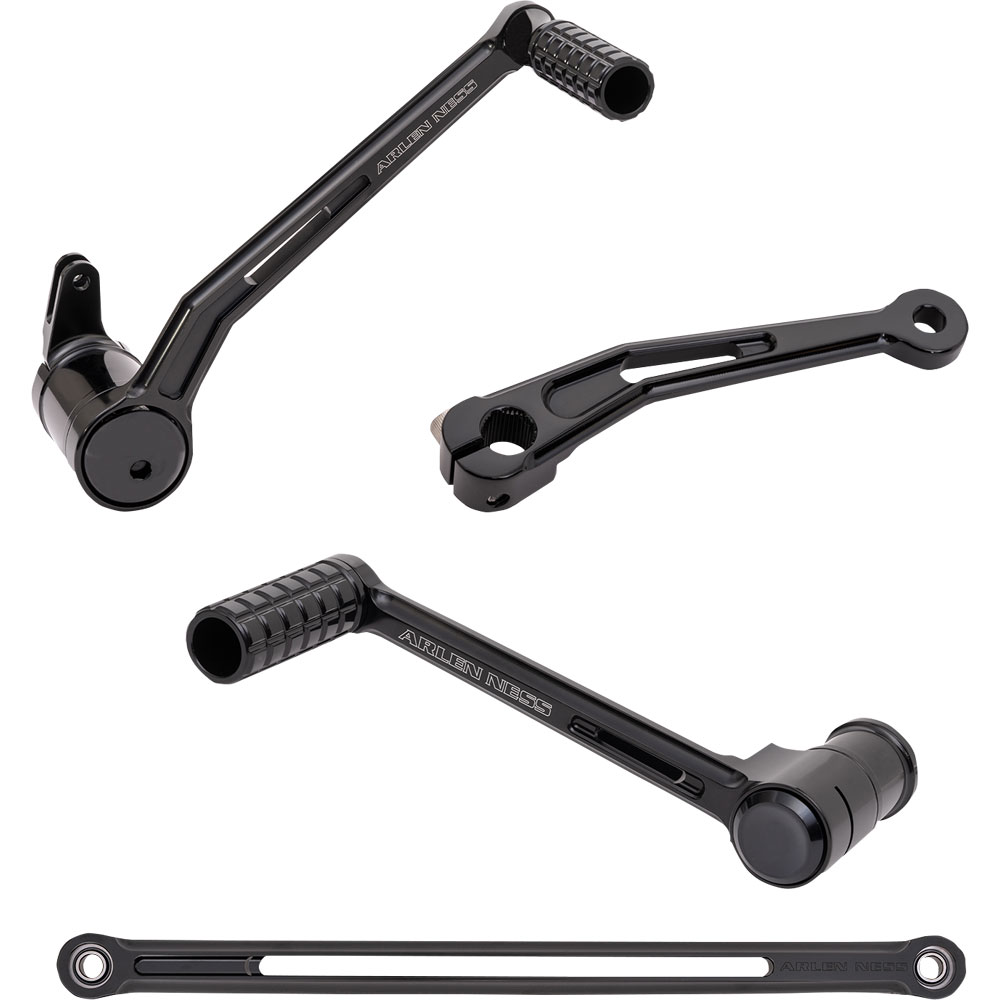 Arlen Ness Speedliner Foot Control Kit for Harley - Black - 420