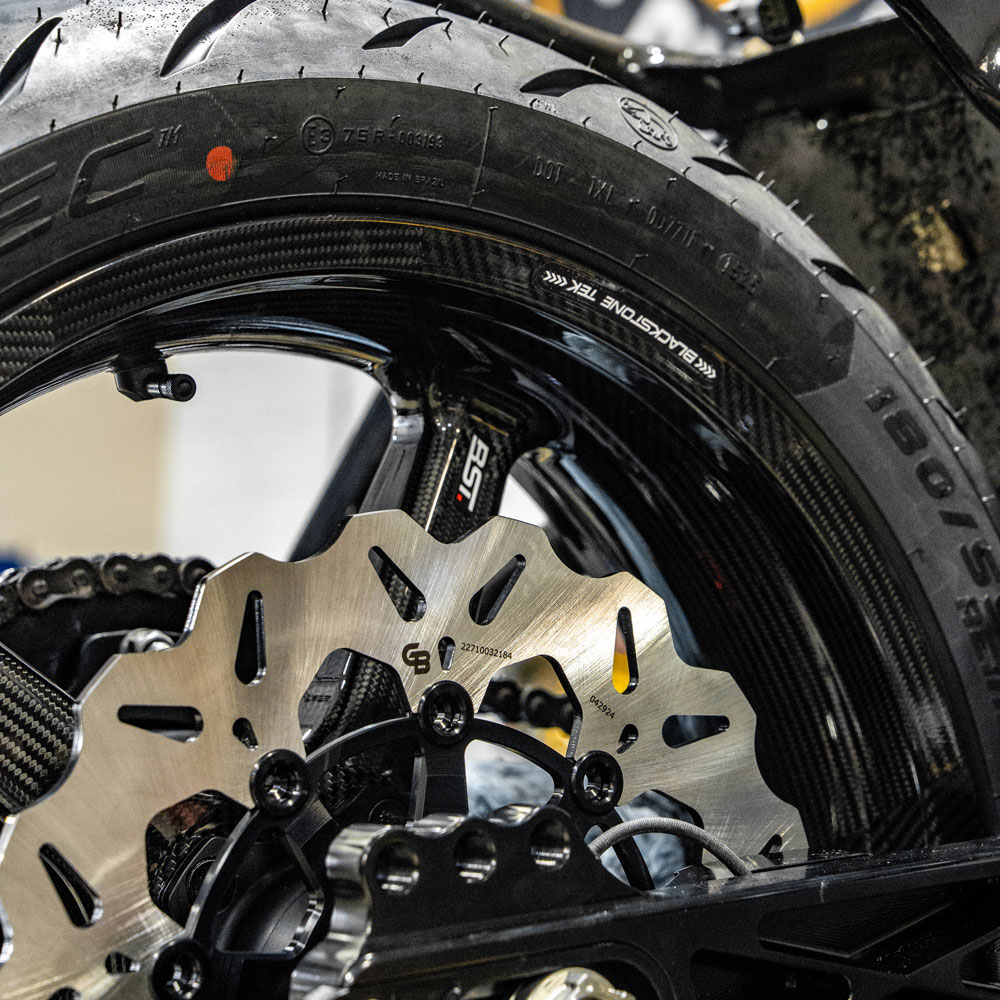 BST Twin TEK 18 x 5.5 Rear Wheel for Harley Touring 2009 to 2025