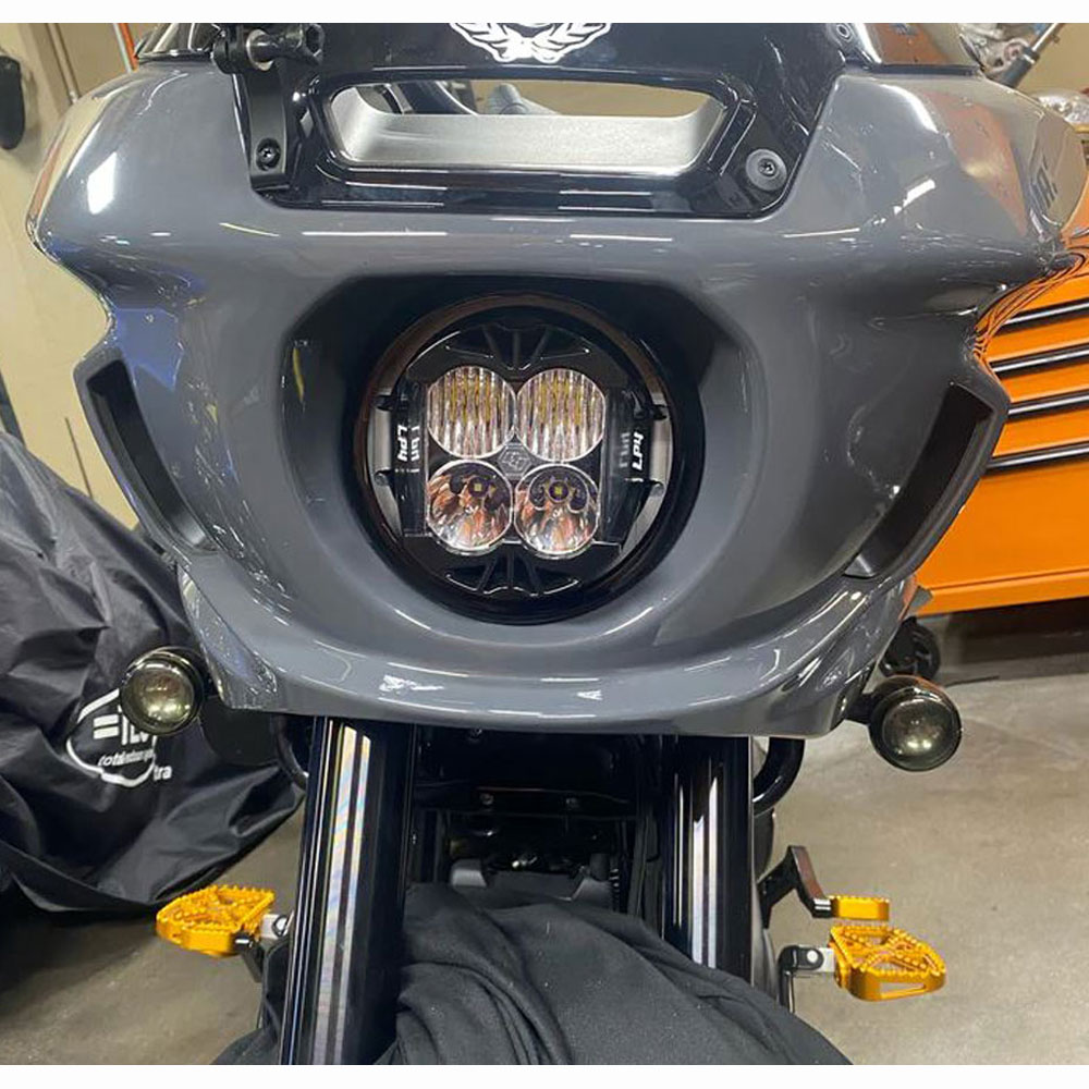 A10 Moto Low Rider ST LP4 Headlight Combo Kit Advanblack 127053