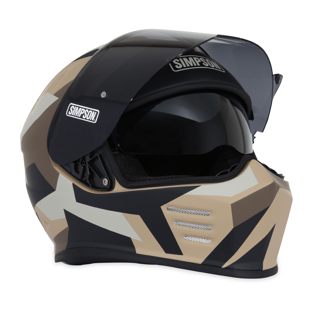 Simpson Ghost Bandit Motorcycle Helmet - Panzer - Get