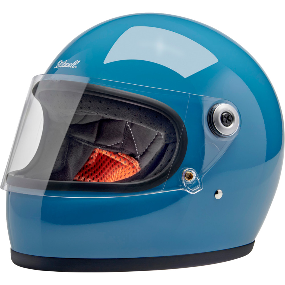 Biltwell Gringo S ヘルメット L DOT ECE Biltwell Gringo S ECE Blue Helmet - Get Lowered Cycles