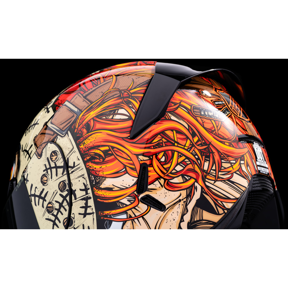 Icon Airframe Pro Topshelf Motorcycle Helmet - Get Lowered