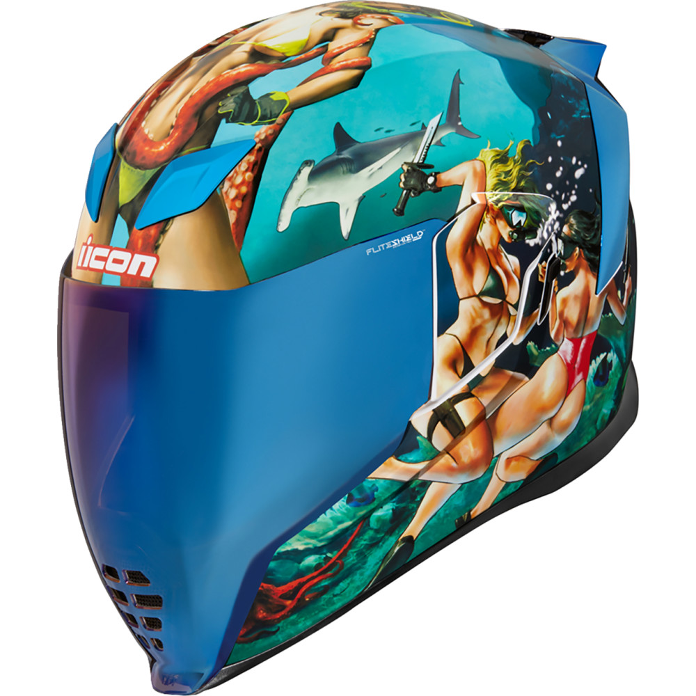 Icon Airflite Pleasuredome フルフェイス XL. Icon Airflite Pleasuredome 4 Helmet - Get Lowered Cycles