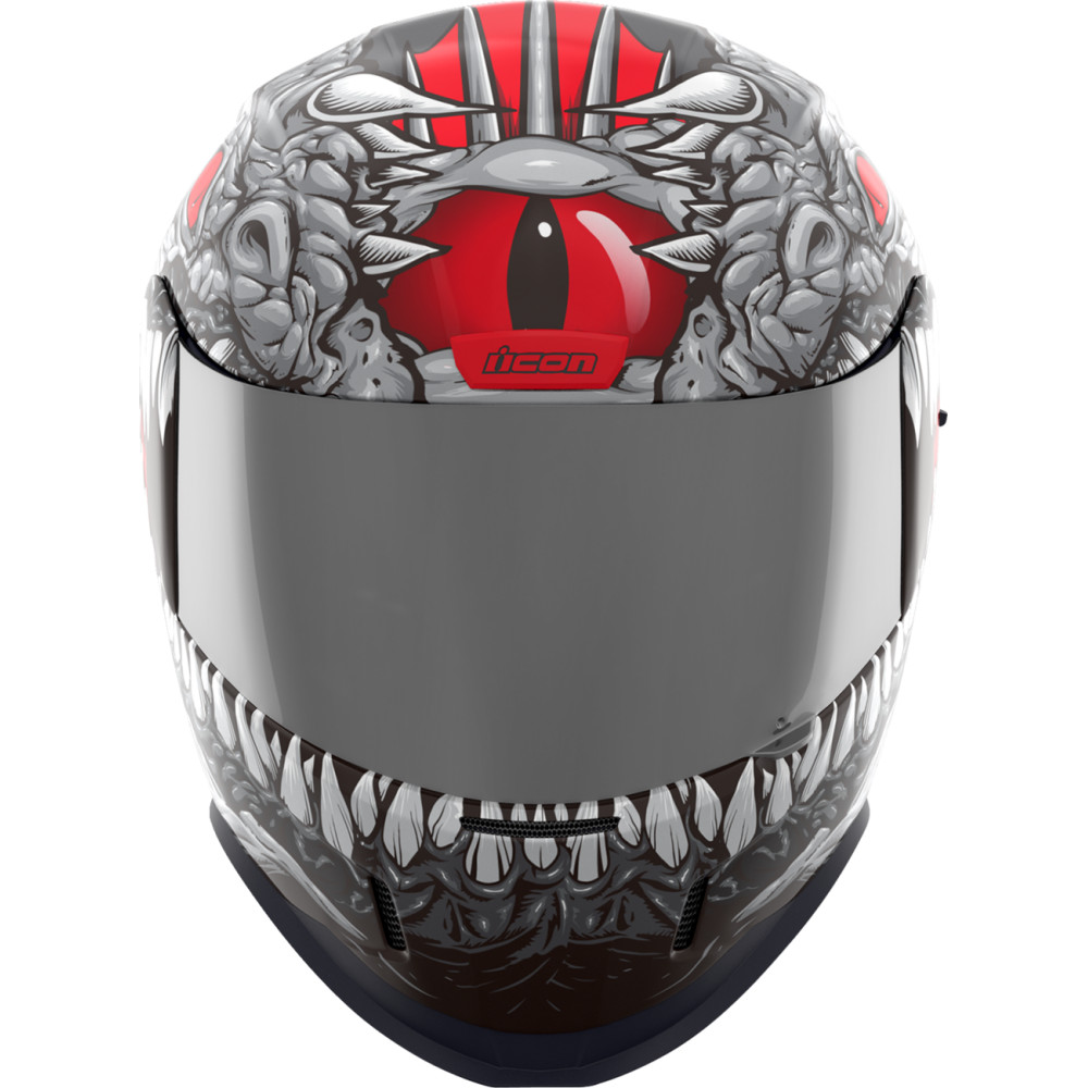 Icon Airform Helmet - Kryola Kreep Silver - Get Lowered Cycles