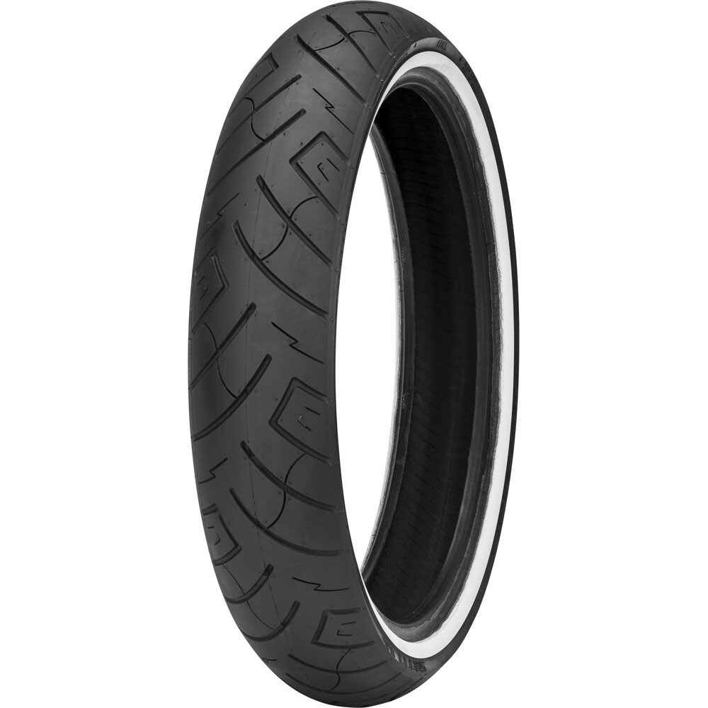 Shinko SR777 H.D. Front Tire - 100/90-19 - Whitewall - 87-4588
