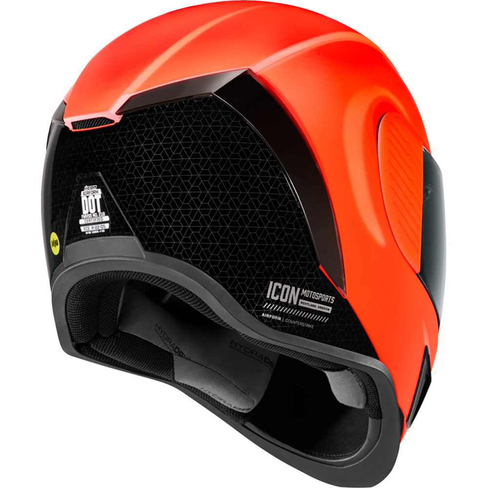 Icon Airform Counterstrike Red Helmet - Get Lowered Cycles