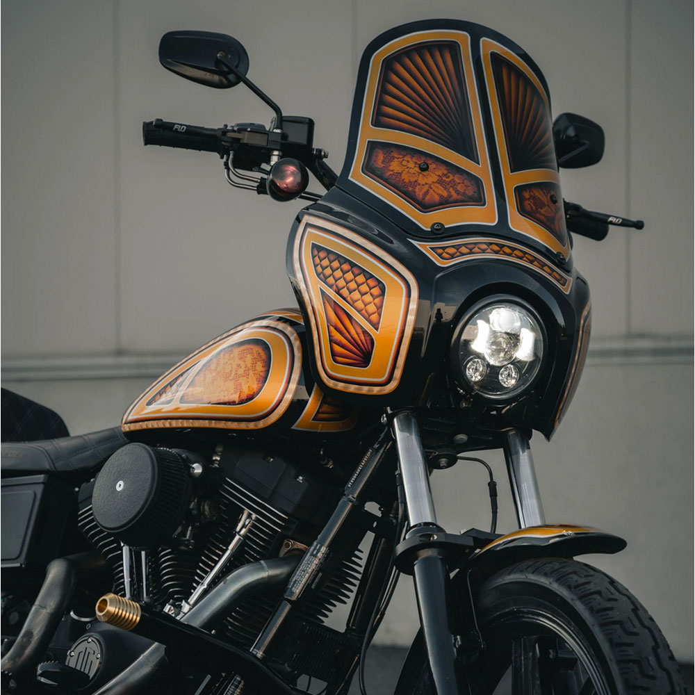 Original Garage OG T-Sport Fairing Kit for Harley Dyna, FXR and XL