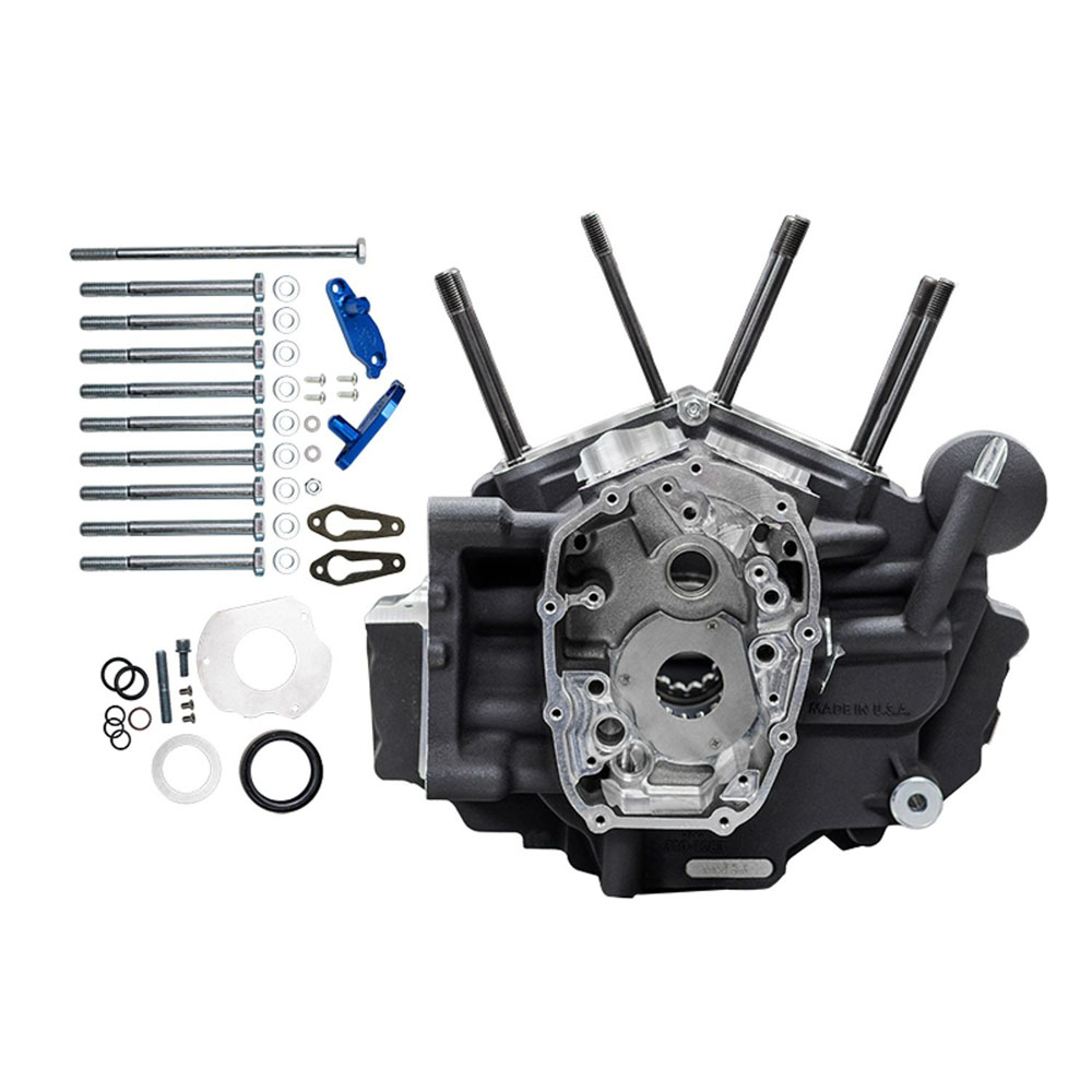 S&S MK-Series Crankcase Assembly for 2018-2025 Harley Softail