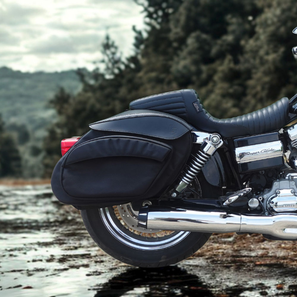 Fxr Clamshell Saddlebags Harley M8 Street Fat Bob Low Rider Sport